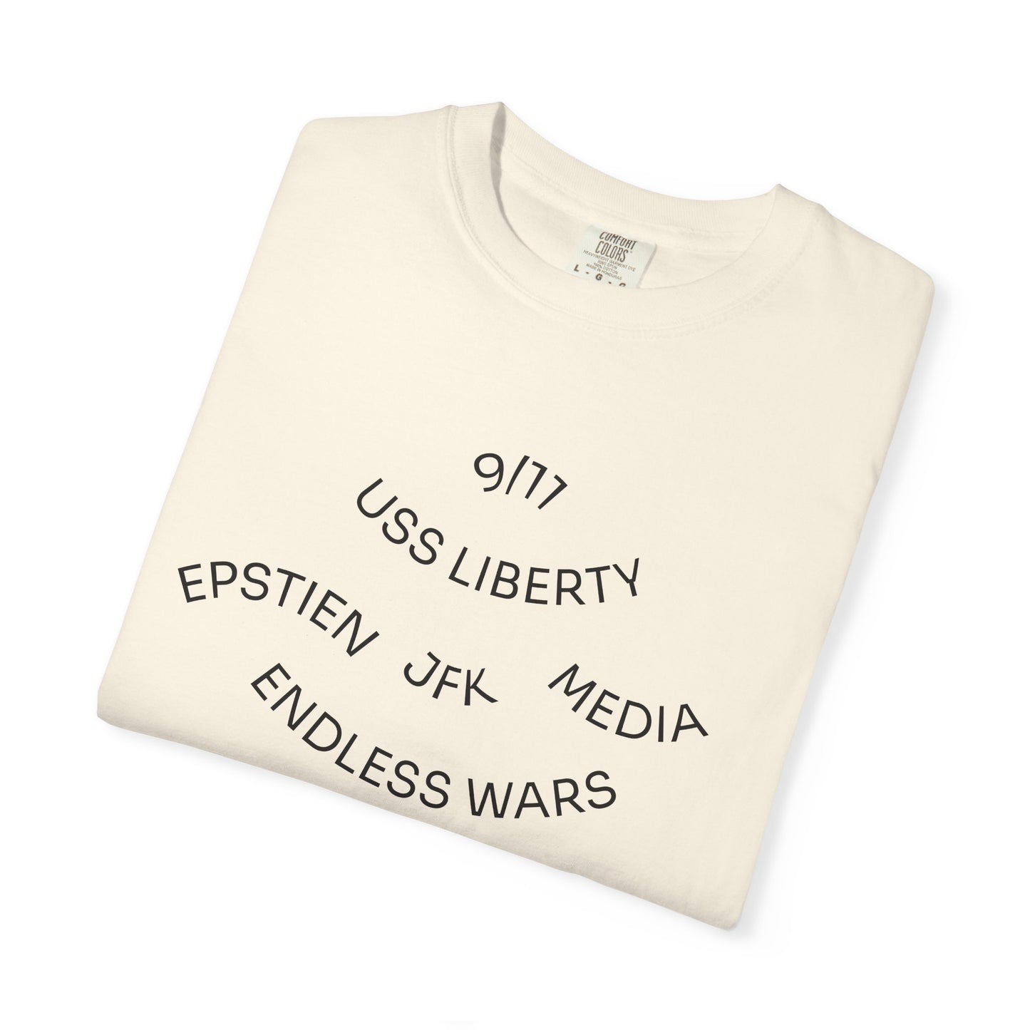 The Noticing - T‑Shirt — Minimalist Text Graphic