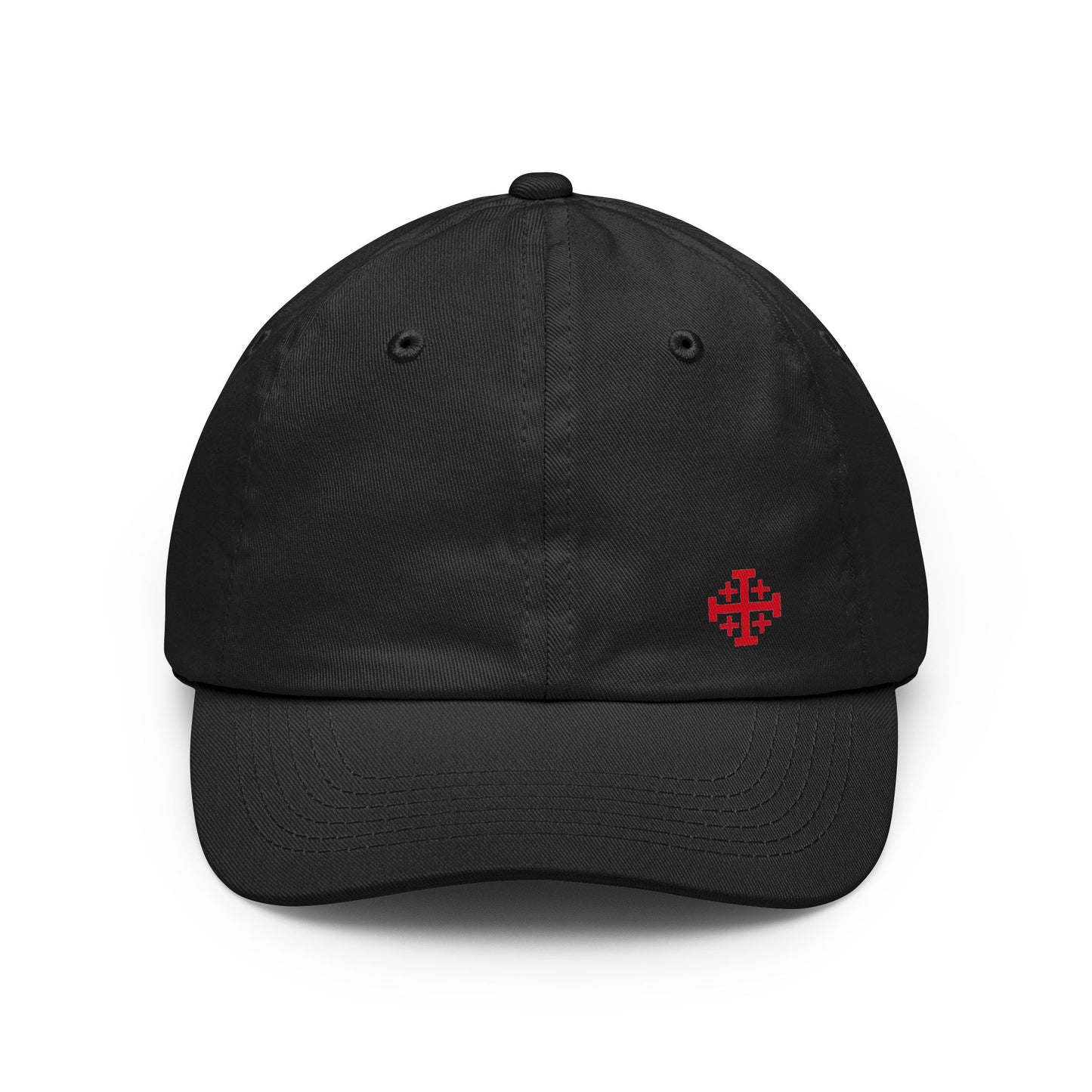 Embroidered Red Cross – Minimal Classic Cap