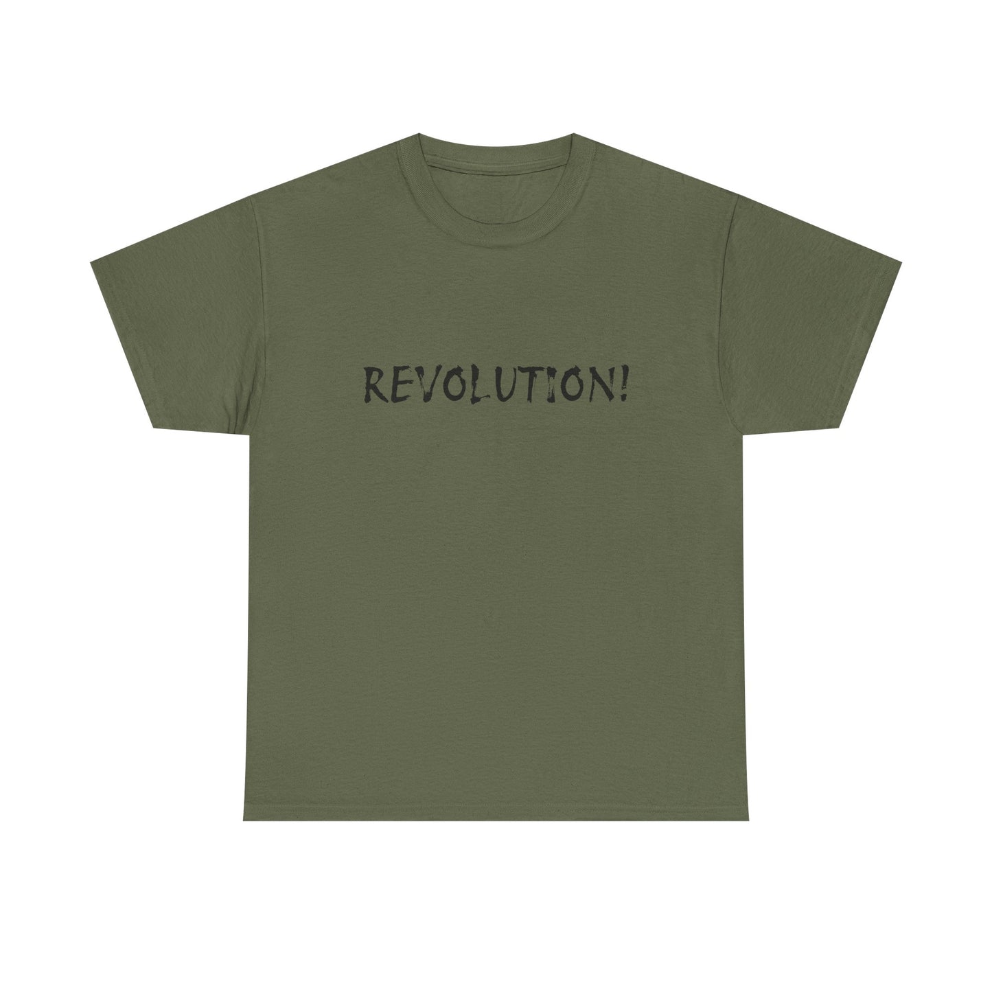 Revolution! Graphic Tee — Minimalist Protest T‑Shirt