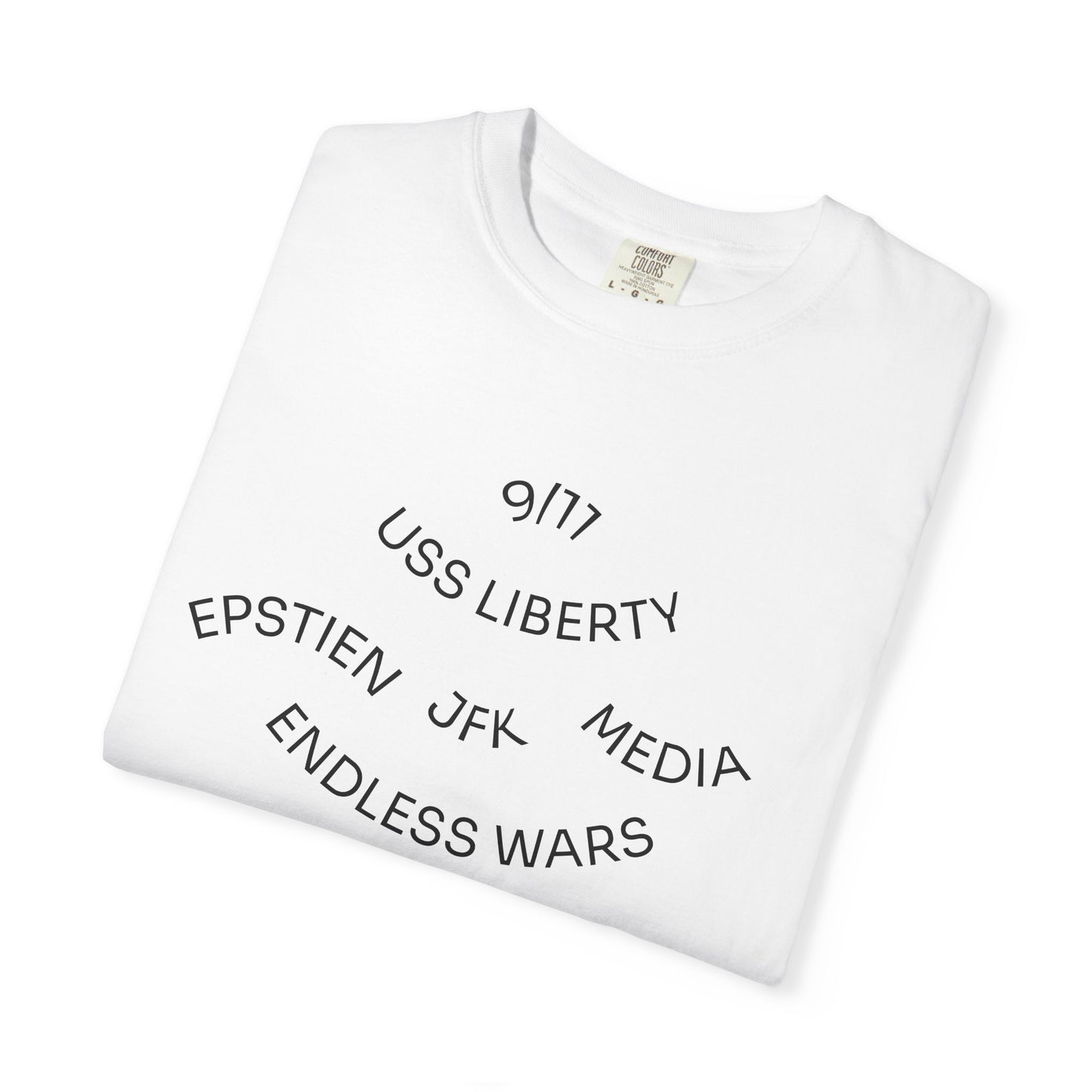 The Noticing - T‑Shirt — Minimalist Text Graphic